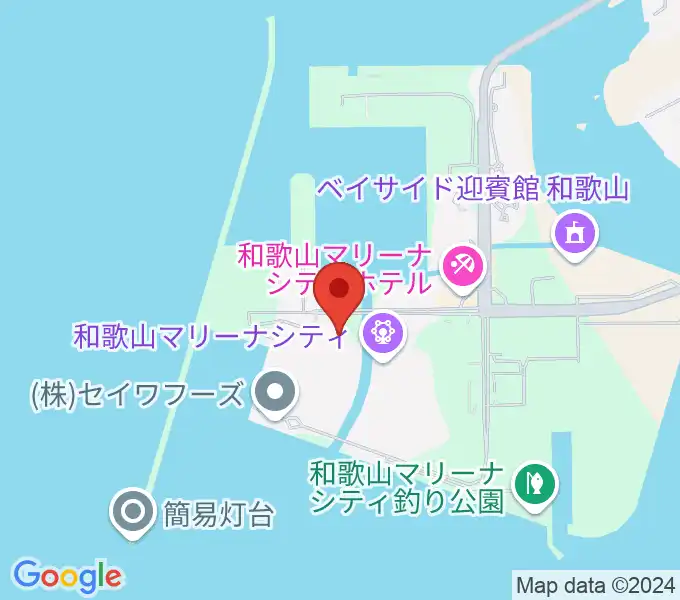 アドベンチャーホールの地図