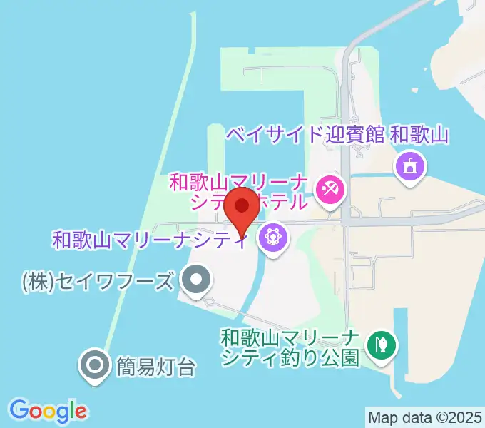 アドベンチャーホールの地図