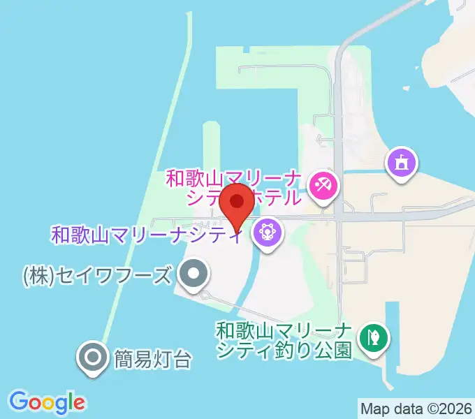 アドベンチャーホールの地図