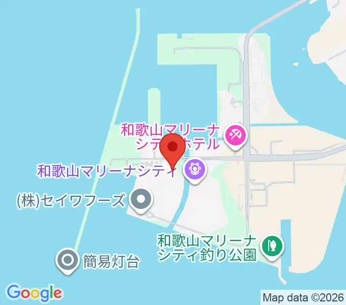 アドベンチャーホールの地図