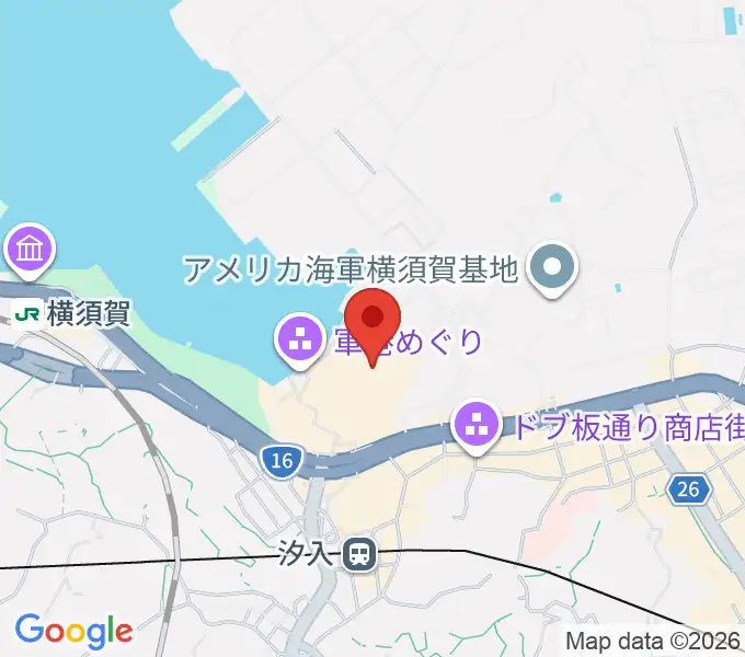 島村楽器 Coaska Bayside Stores横須賀店の地図