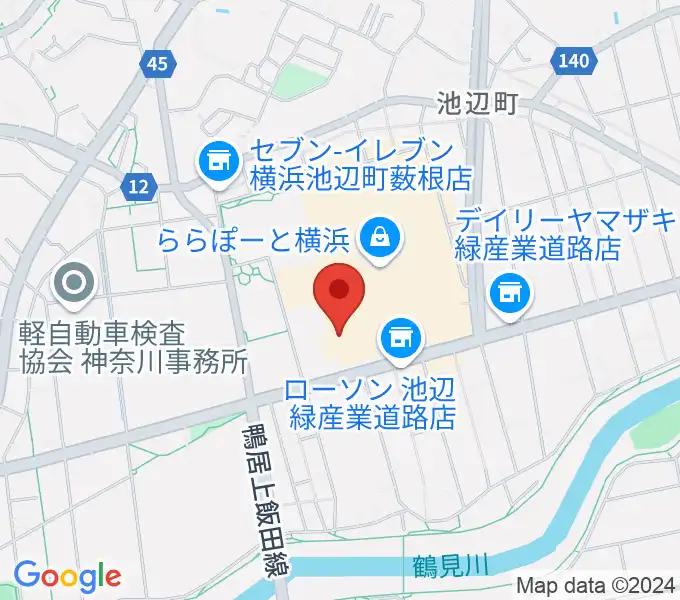 島村楽器 ららぽーと横浜店  の地図