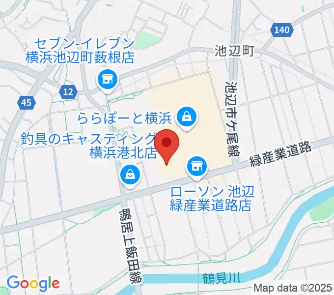 島村楽器 ららぽーと横浜店  の地図