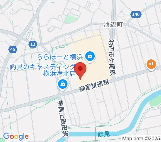 島村楽器 ららぽーと横浜店  の地図