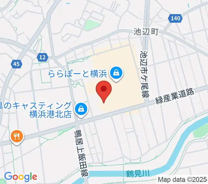 島村楽器 ららぽーと横浜店  の地図