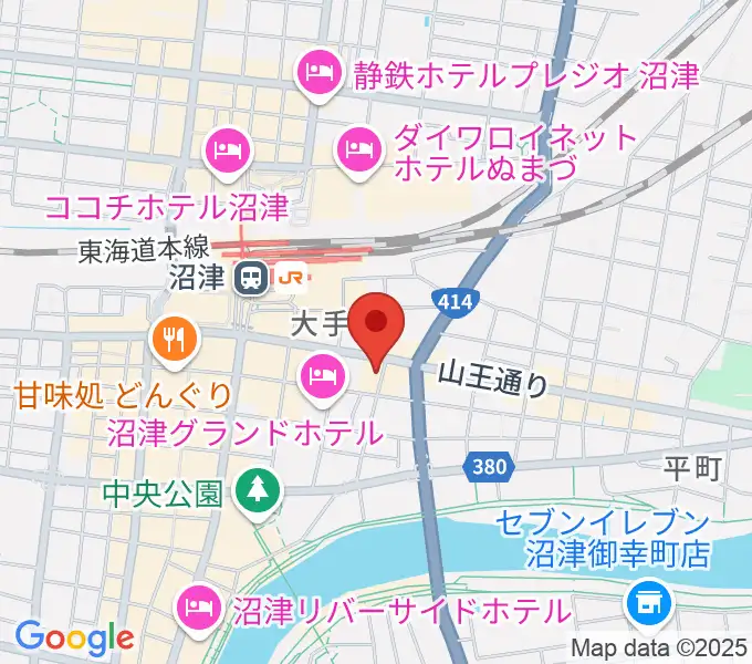 沼津Quarsの地図