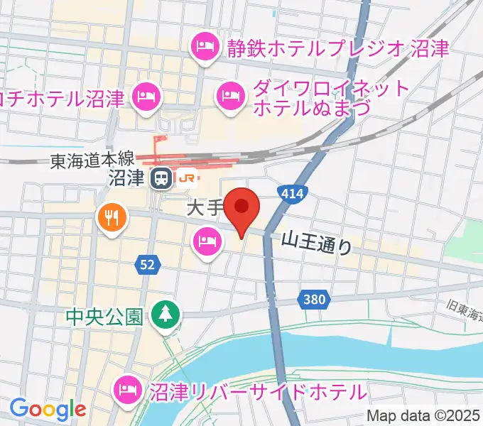 沼津Quarsの地図
