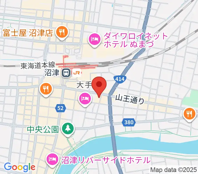 沼津Quarsの地図