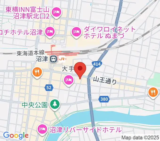 沼津Quarsの地図