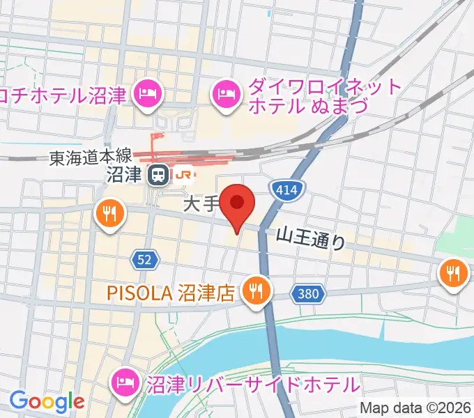 沼津Quarsの地図