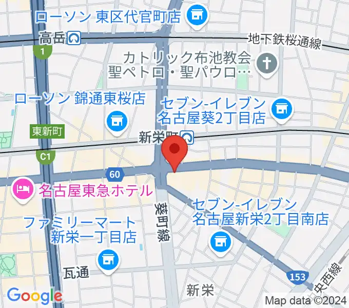 新栄OTIS'の地図