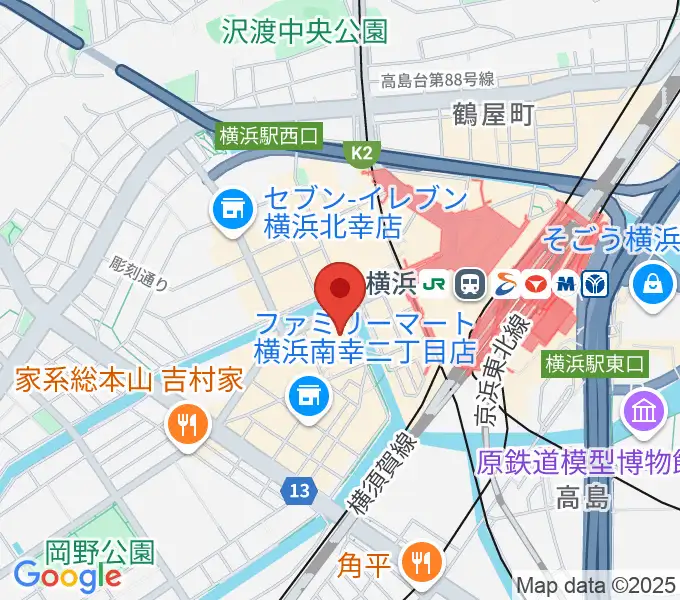 島村楽器 横浜ビブレ店の地図