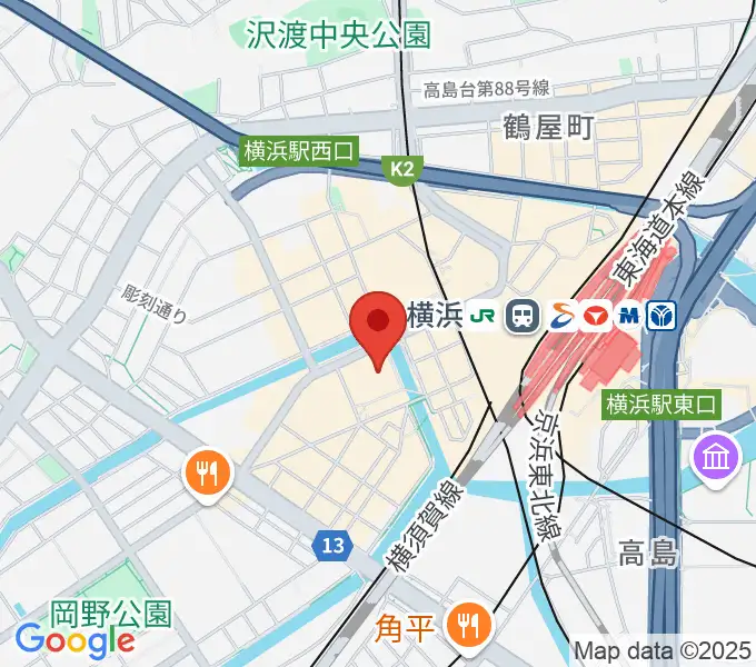 島村楽器 横浜ビブレ店の地図