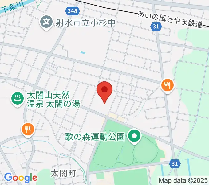 アイザック小杉文化ホール ラポールの地図