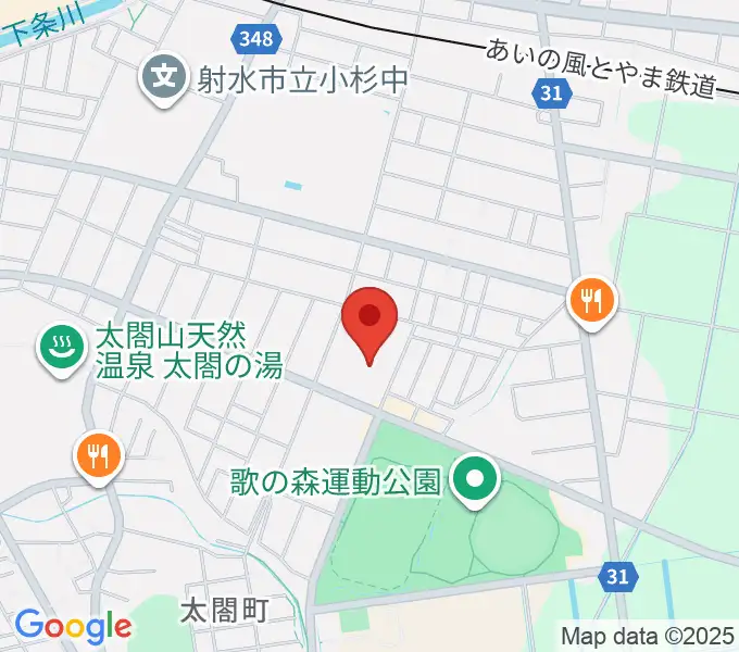 アイザック小杉文化ホール ラポールの地図