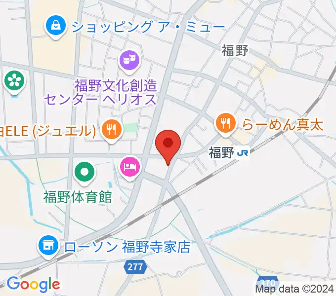 茶房さむでぃの地図