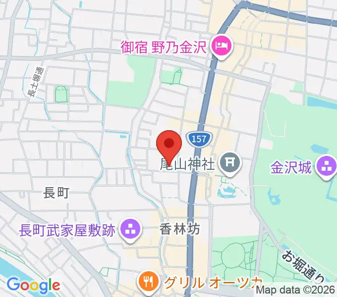 金沢市文化ホールの地図