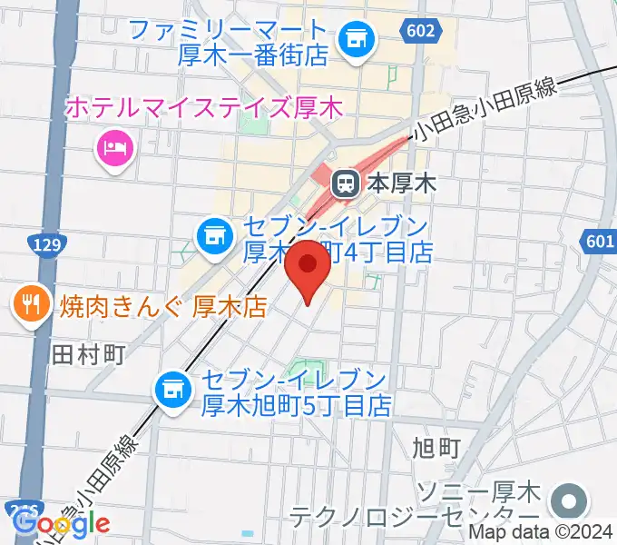 ギタートレーダーズの地図