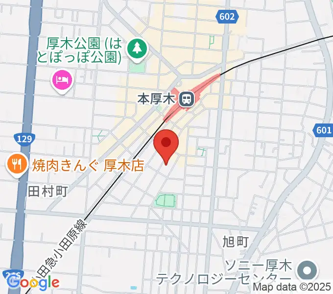 ギタートレーダーズの地図