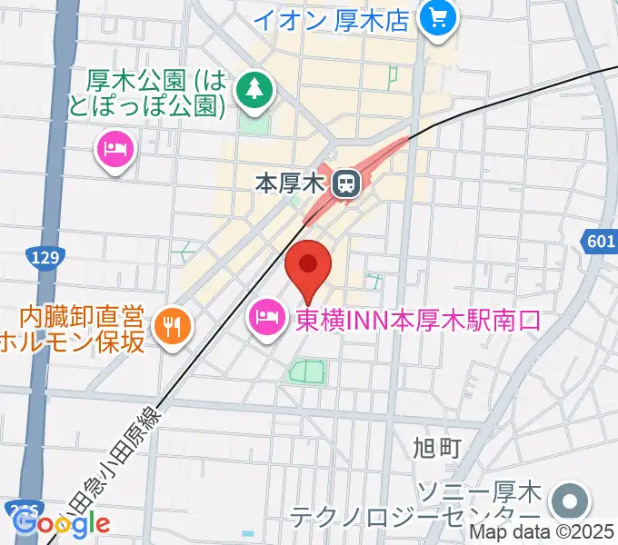 ギタートレーダーズの地図
