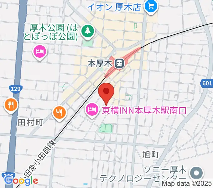 ギタートレーダーズの地図