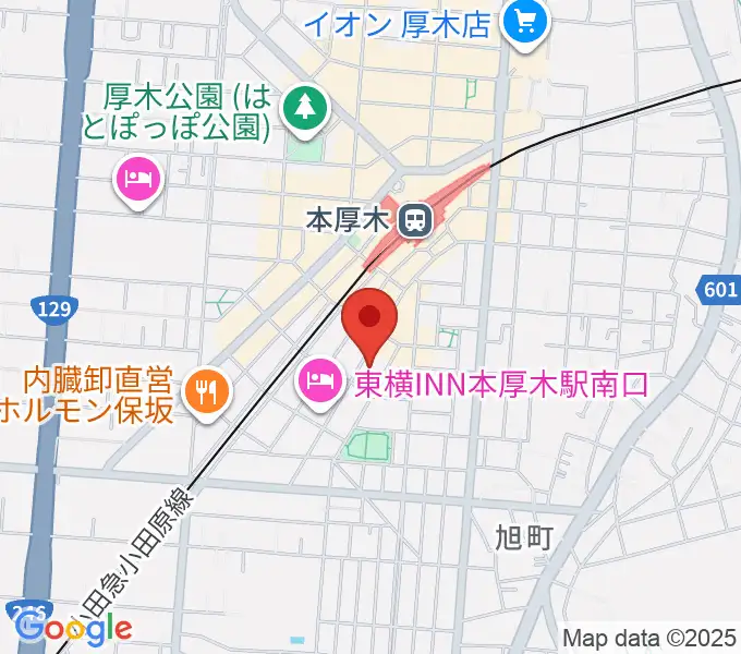 ギタートレーダーズの地図