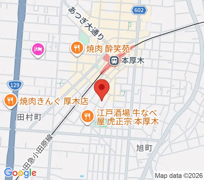 ギタートレーダーズの地図
