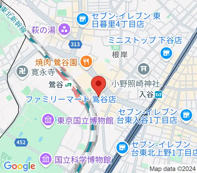 東京キネマ倶楽部の地図