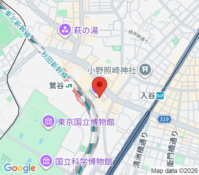 東京キネマ倶楽部の地図