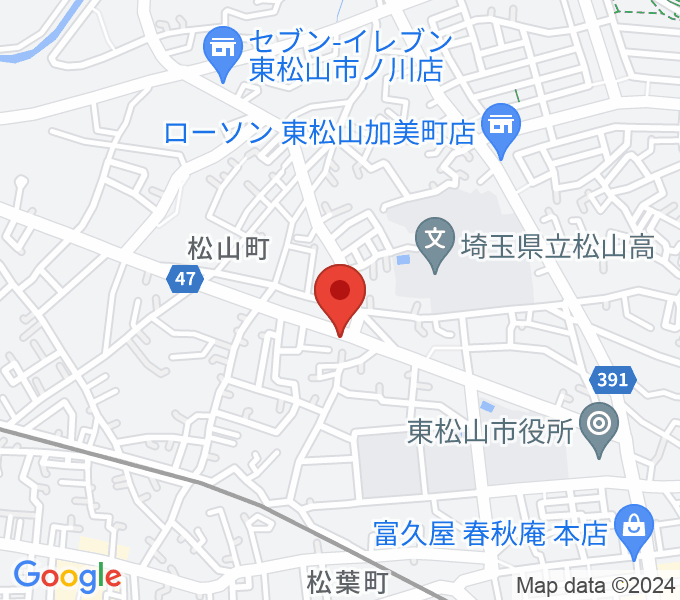 杉田楽器店の場所