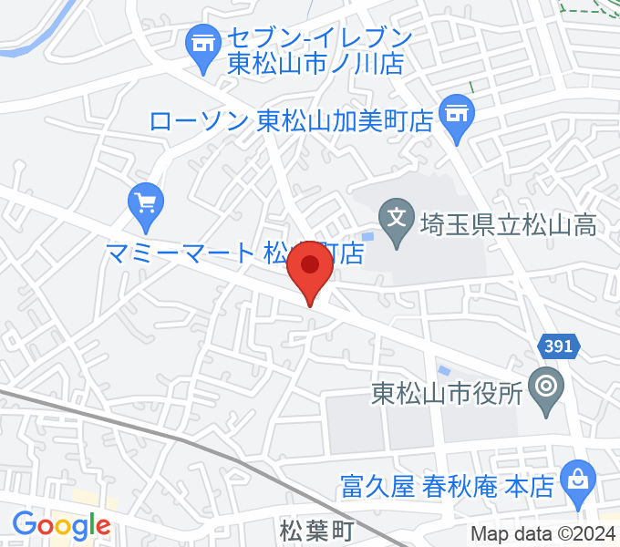 杉田楽器店の場所