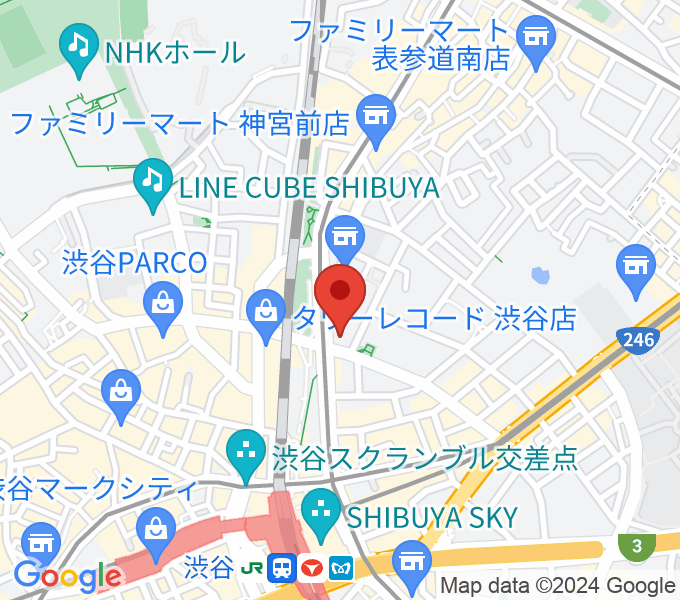 東京カルチャーカルチャーの場所