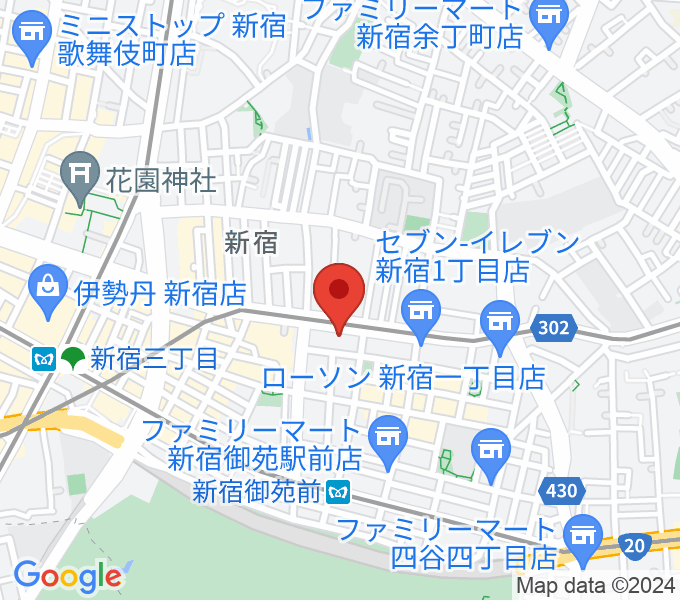新宿カールモールの場所