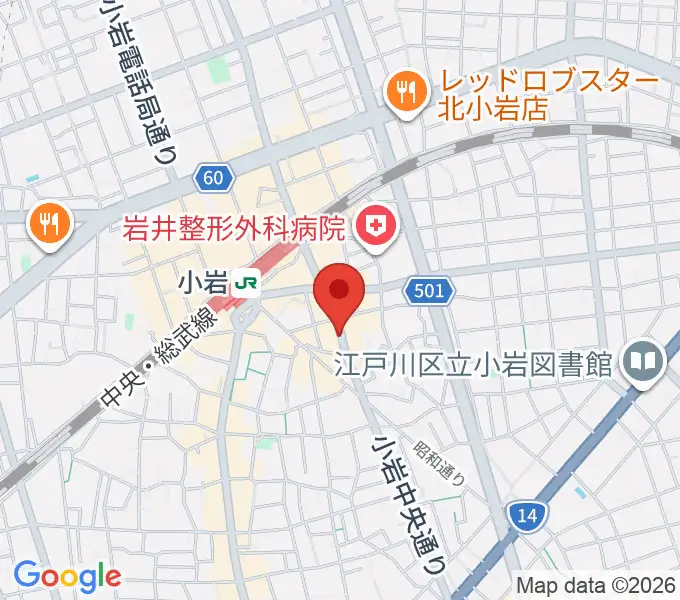 小岩BUSHBASHの地図