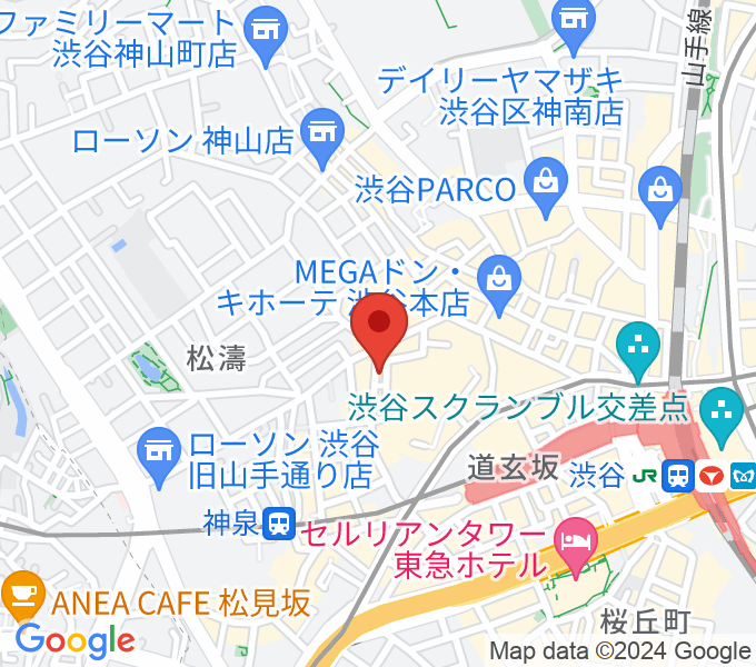 渋谷guestの場所
