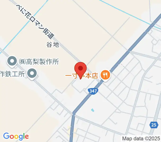河北町総合交流センター サハトべに花の地図