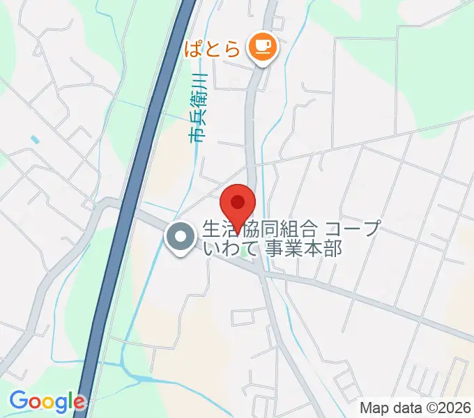 滝沢ふるさと交流館の地図