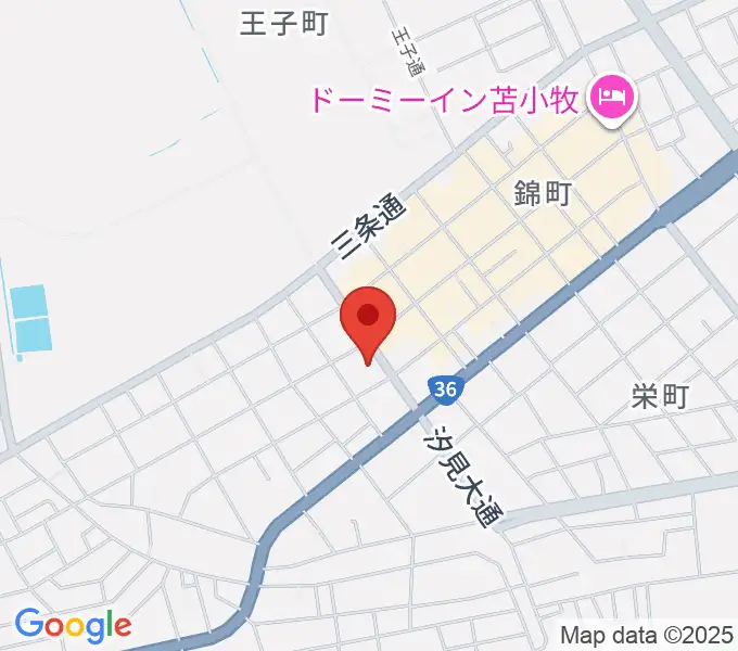 苫小牧市文化交流センター アイビー・プラザの地図