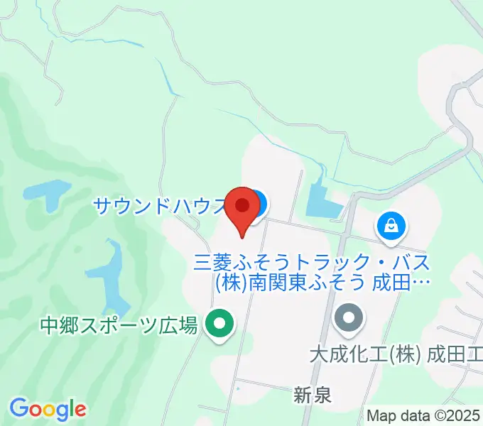 サウンドハウスの地図