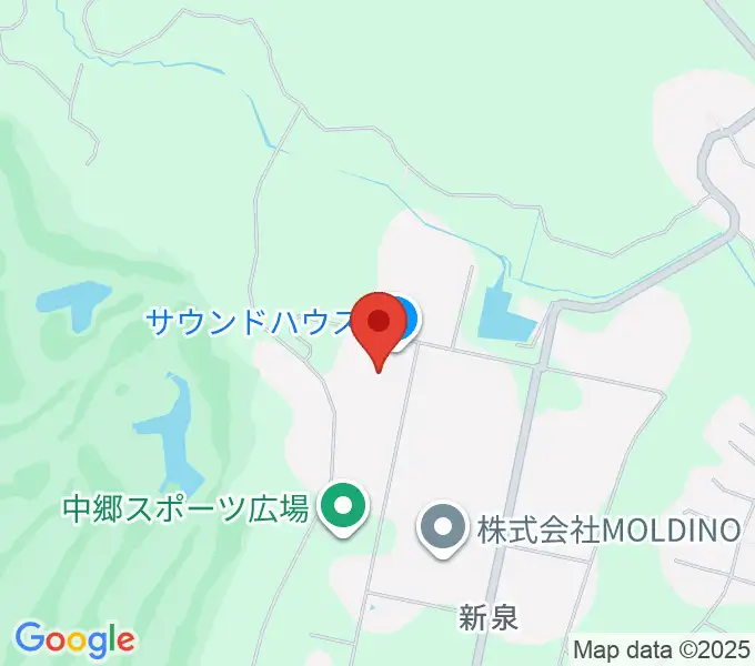 サウンドハウスの地図
