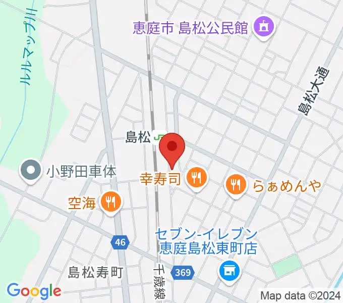 夢創館の地図