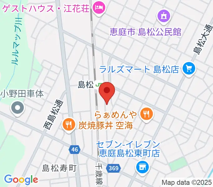 夢創館の地図
