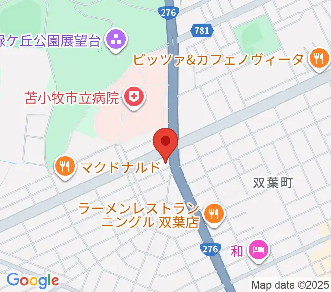 さいとう楽器 音楽館の地図