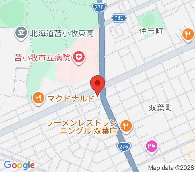 さいとう楽器 音楽館の地図