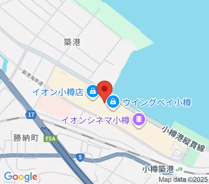 市民劇場ヲタル座の地図