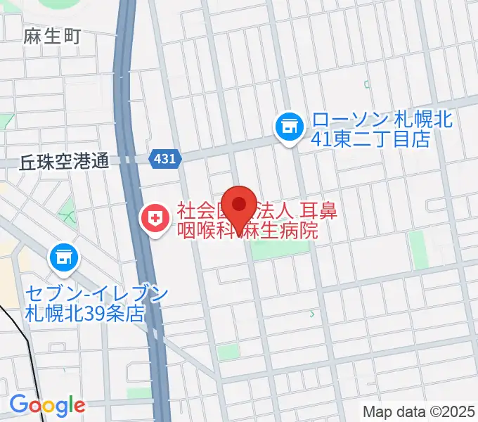スタジオタイラーの地図