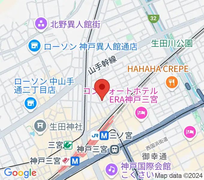 スタジオバップルの地図