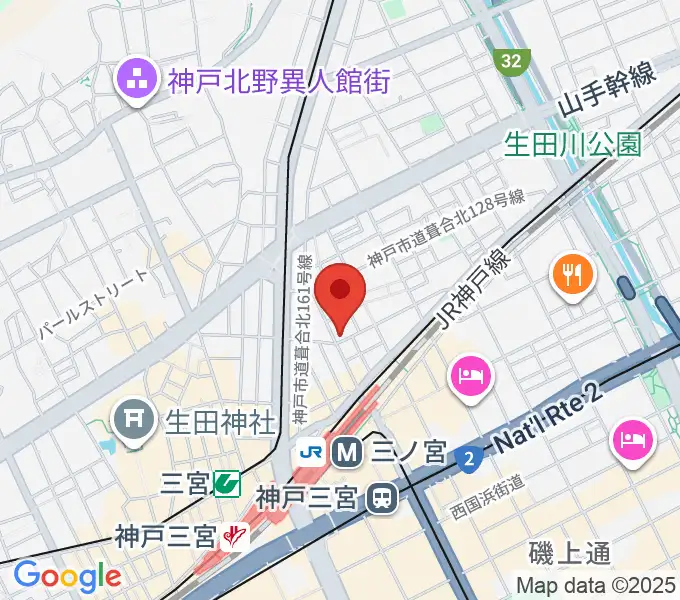 スタジオバップルの地図