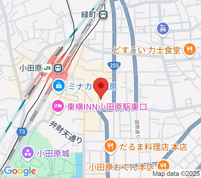 足柄屋STUDIOの地図