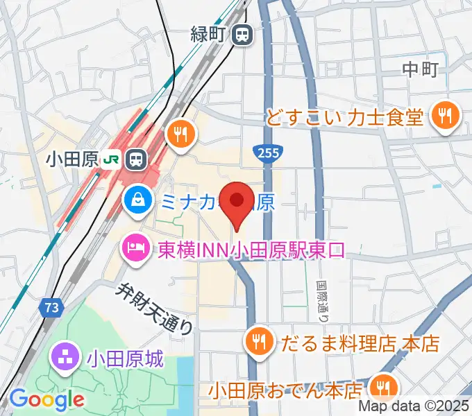 足柄屋STUDIOの地図